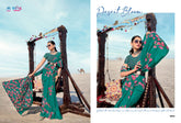Vipul Georgette Patten Sarees With Elegant Design Featuring Intricate Patten Work